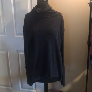Free People Turtleneck w/ split back